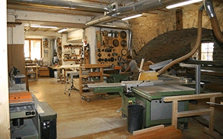 Werkstatt der Schreinerei Orth