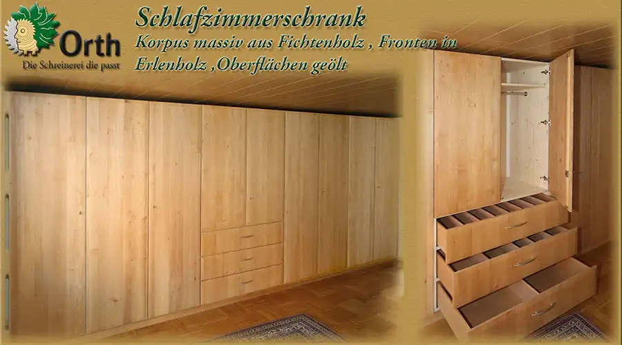 Bildkomposition Bilder von Schlafzimmerschränken