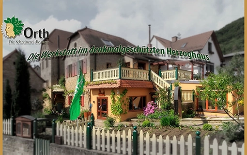 Haus der Firma Schreinerei Orth